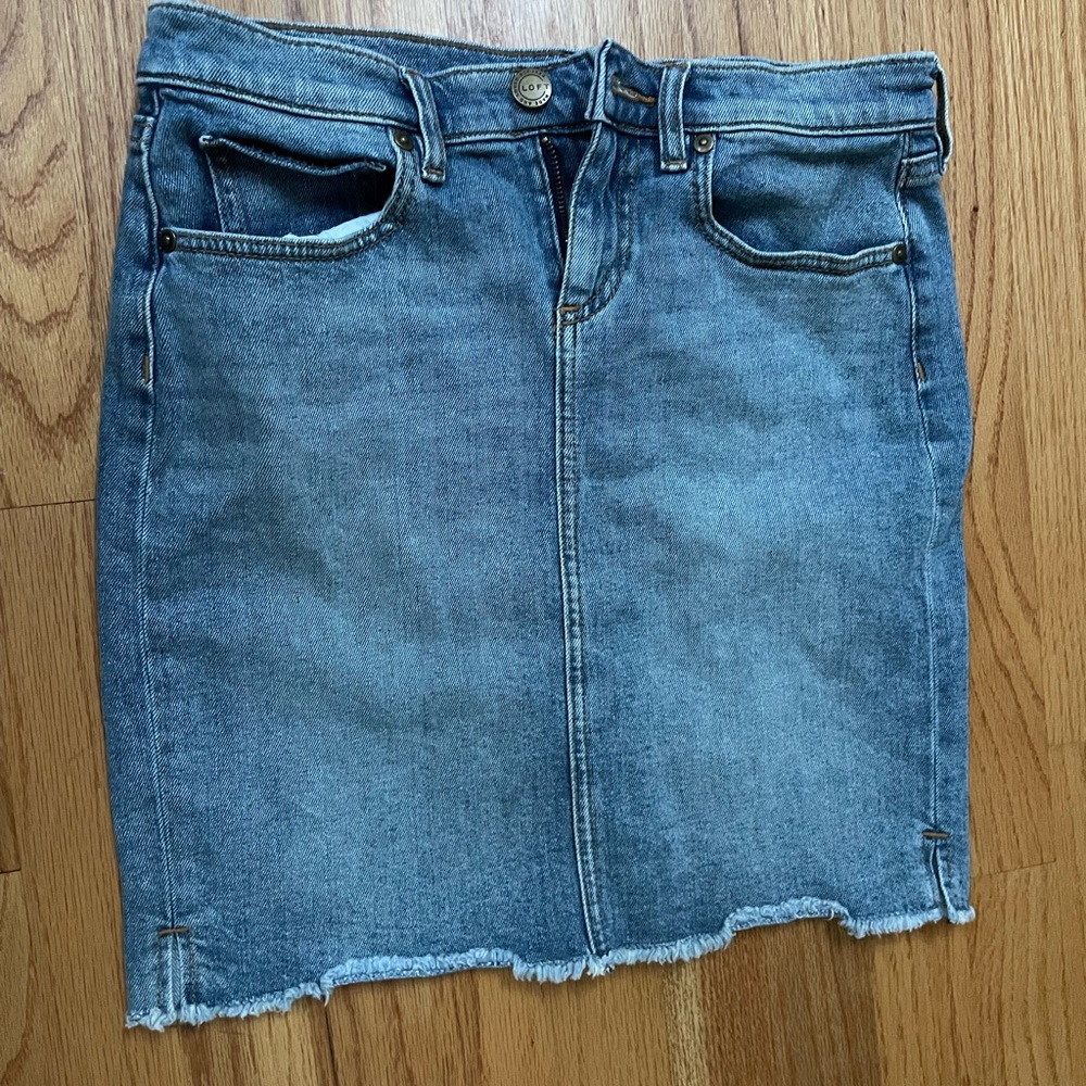 Loft Denim Skirt size 00P